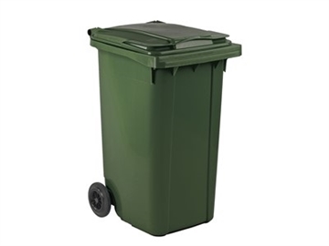 Affaldscontainer grøn  240 liter